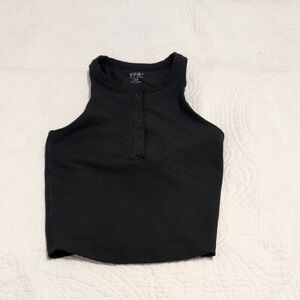 Black Sleeveless Top